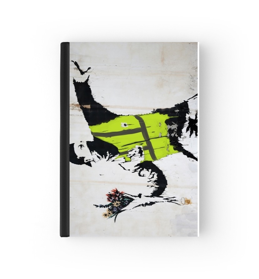  Bansky Yellow Vests para cubierta de pasaporte