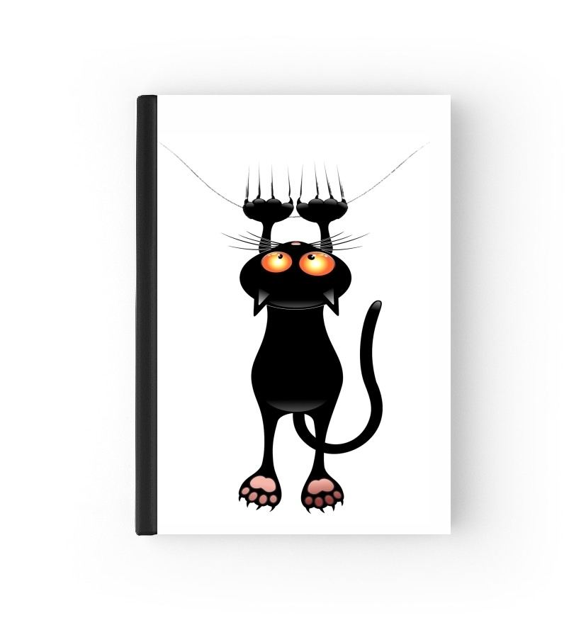  Black Cat Cartoon Hang para Personalizable calendario escolar