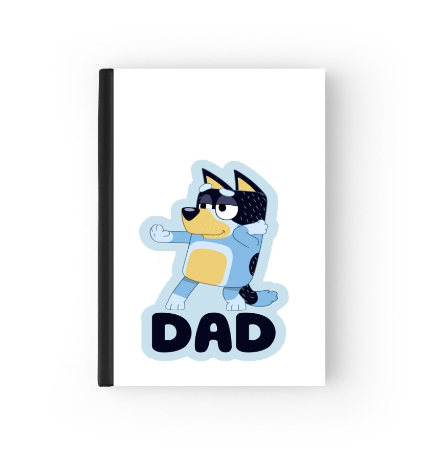  Bluey Dad para cubierta de pasaporte