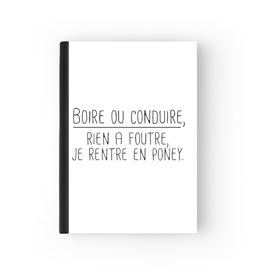  Boire ou conduire Je men fous je rentre en Poney Elegance para Personalizable calendario escolar