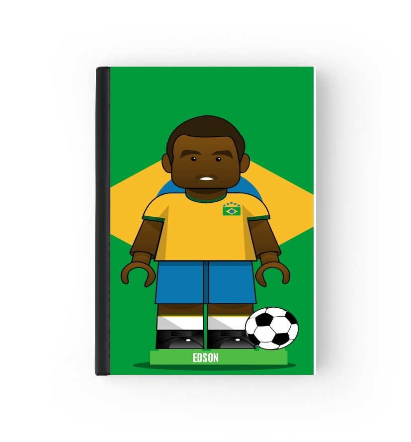  Bricks Collection: Brasil Edson para cubierta de pasaporte