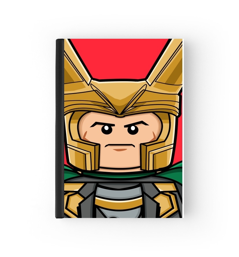  Bricks Loki para cubierta de pasaporte