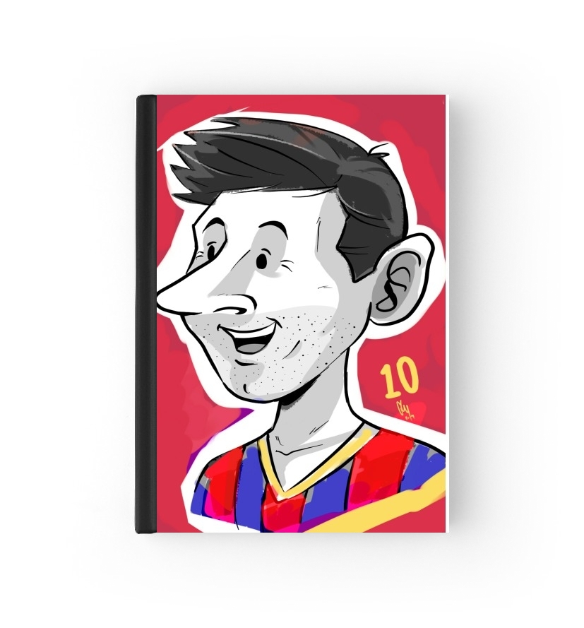  cartoonmessi para cubierta de pasaporte