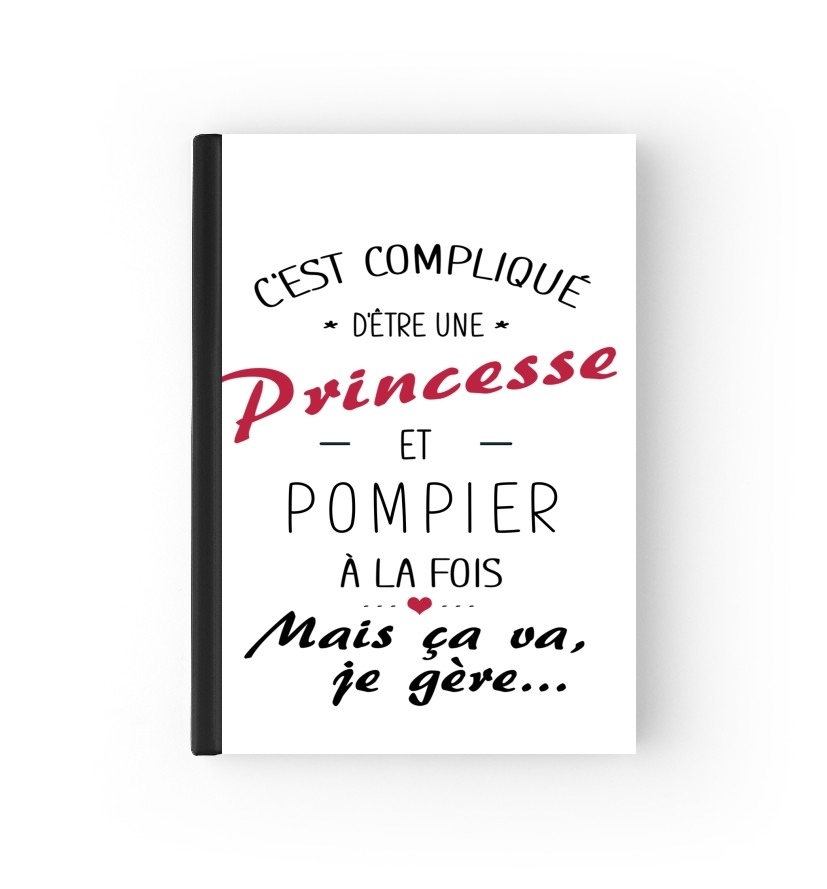  Cest complique detre une princesse et pompier para Personalizable calendario escolar