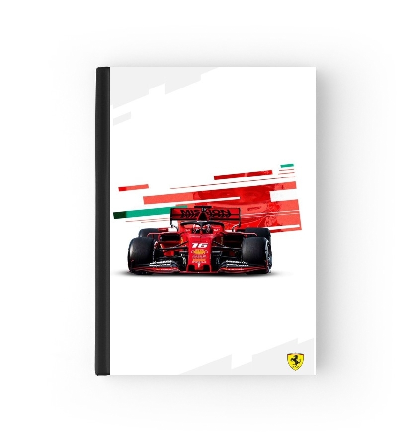  Charles leclerc Ferrari para cubierta de pasaporte