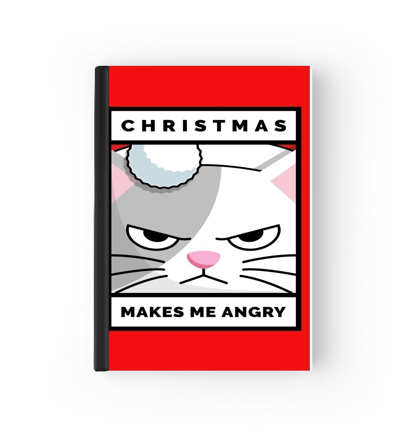  Christmas makes me Angry cat para Personalizable calendario escolar