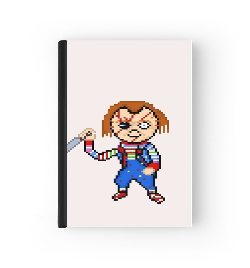  Chucky Pixel Art para cubierta de pasaporte