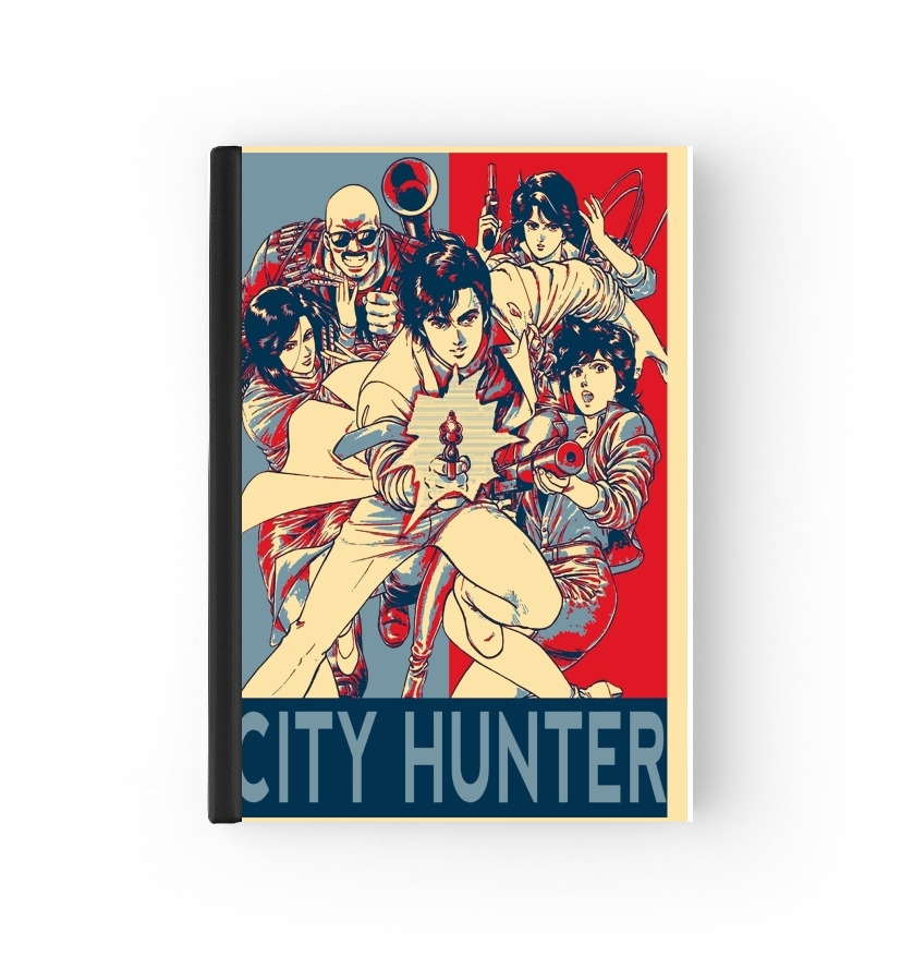  City hunter propaganda para cubierta de pasaporte