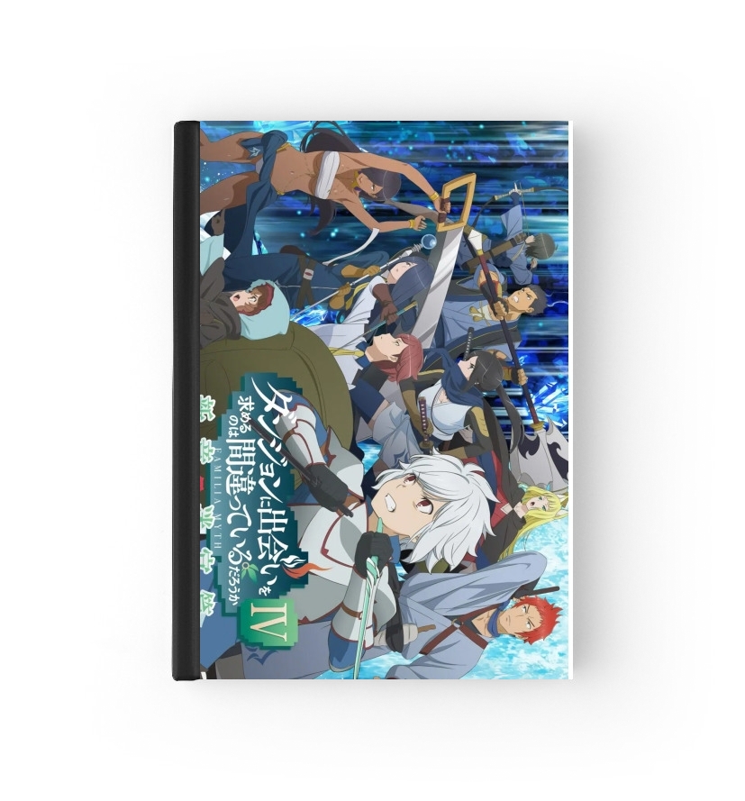  DanMachi para cubierta de pasaporte