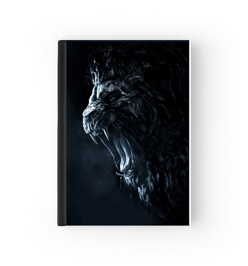  Dark Lion para cubierta de pasaporte