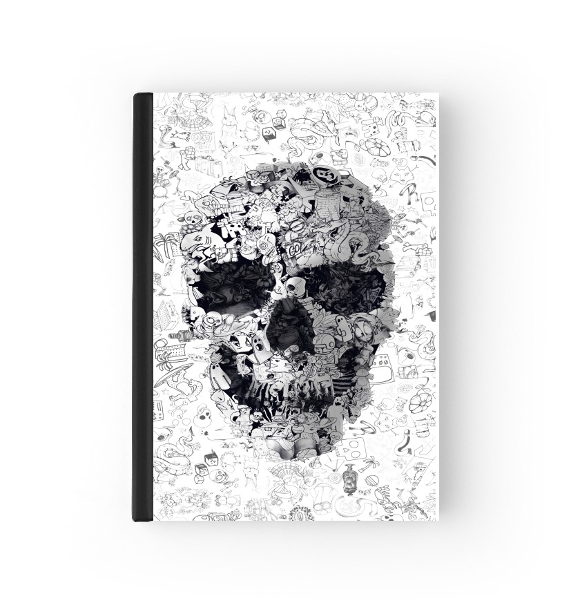  Doodle Skull para Personalizable calendario escolar