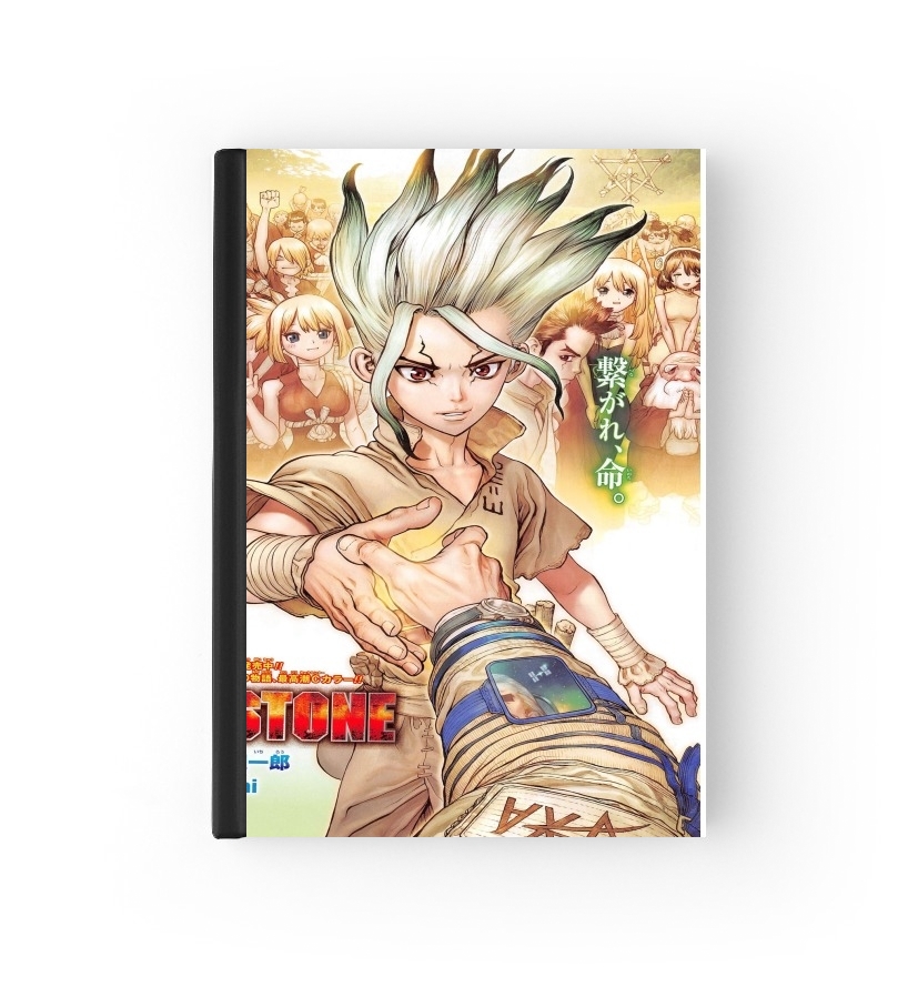  Dr Stone para cubierta de pasaporte