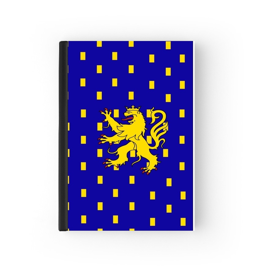  Drapeau de la FrancheComte para cubierta de pasaporte