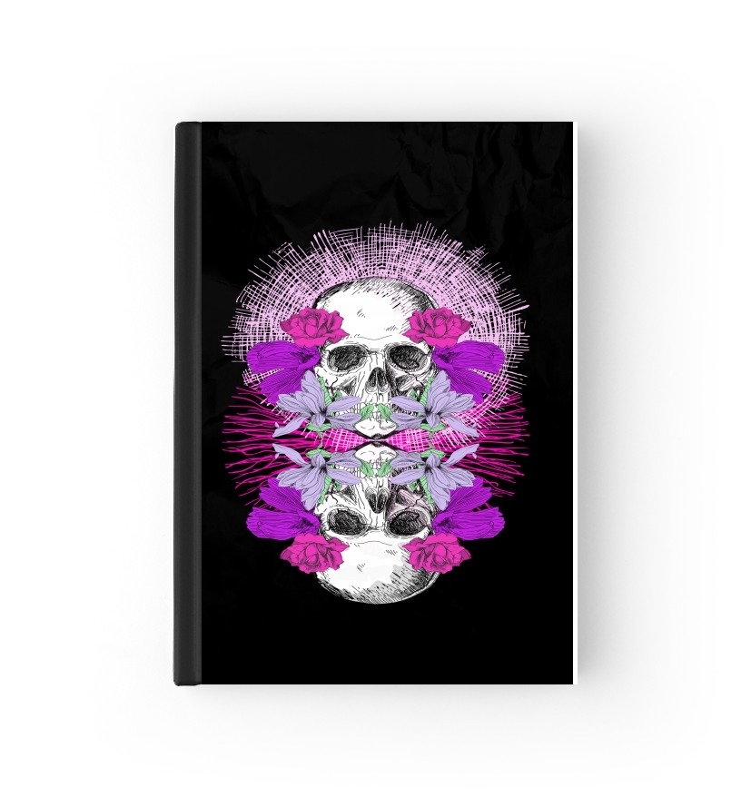  Flowers Skull para Personalizable calendario escolar