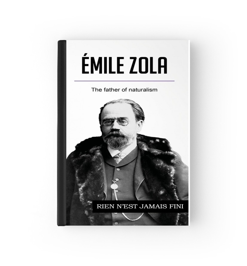  Emile Zola para cubierta de pasaporte