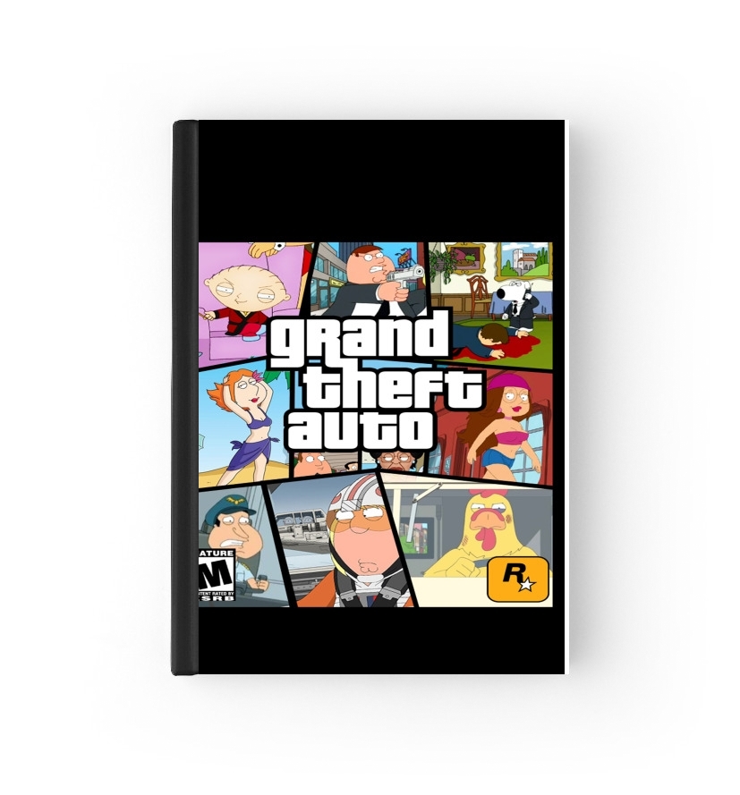  Family Guy mashup GTA para Personalizable calendario escolar