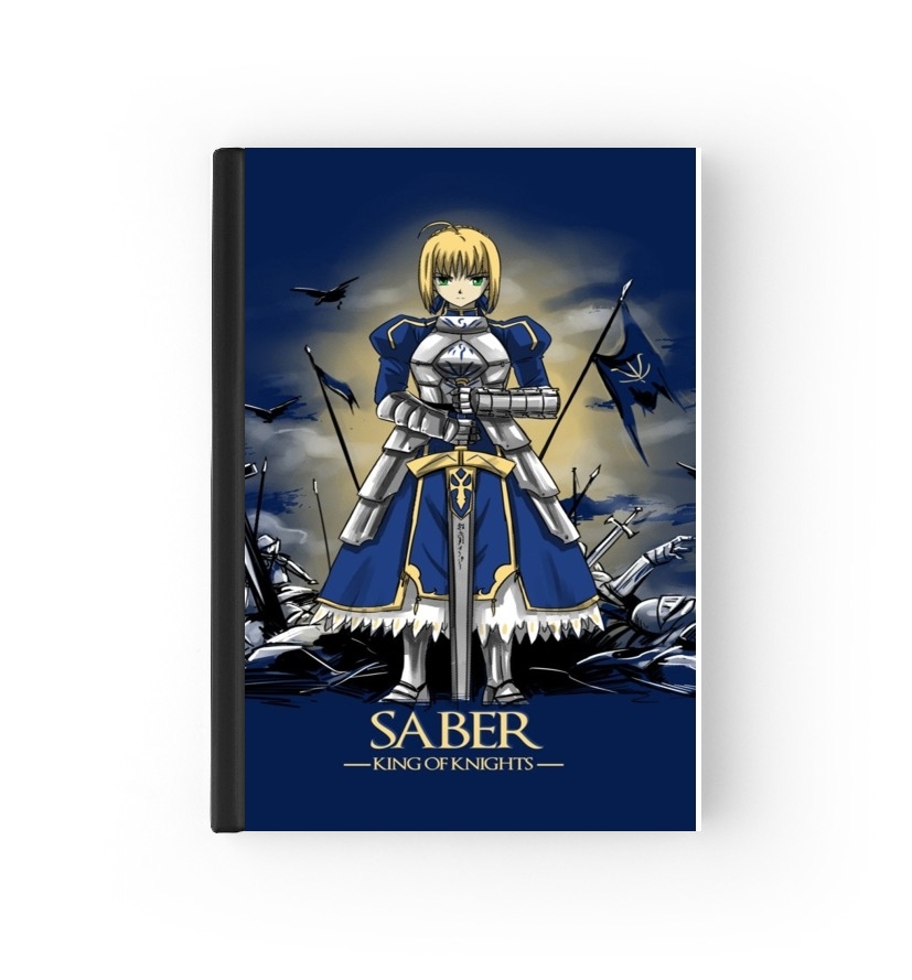  Fate Zero Fate stay Night Saber King Of Knights para cubierta de pasaporte