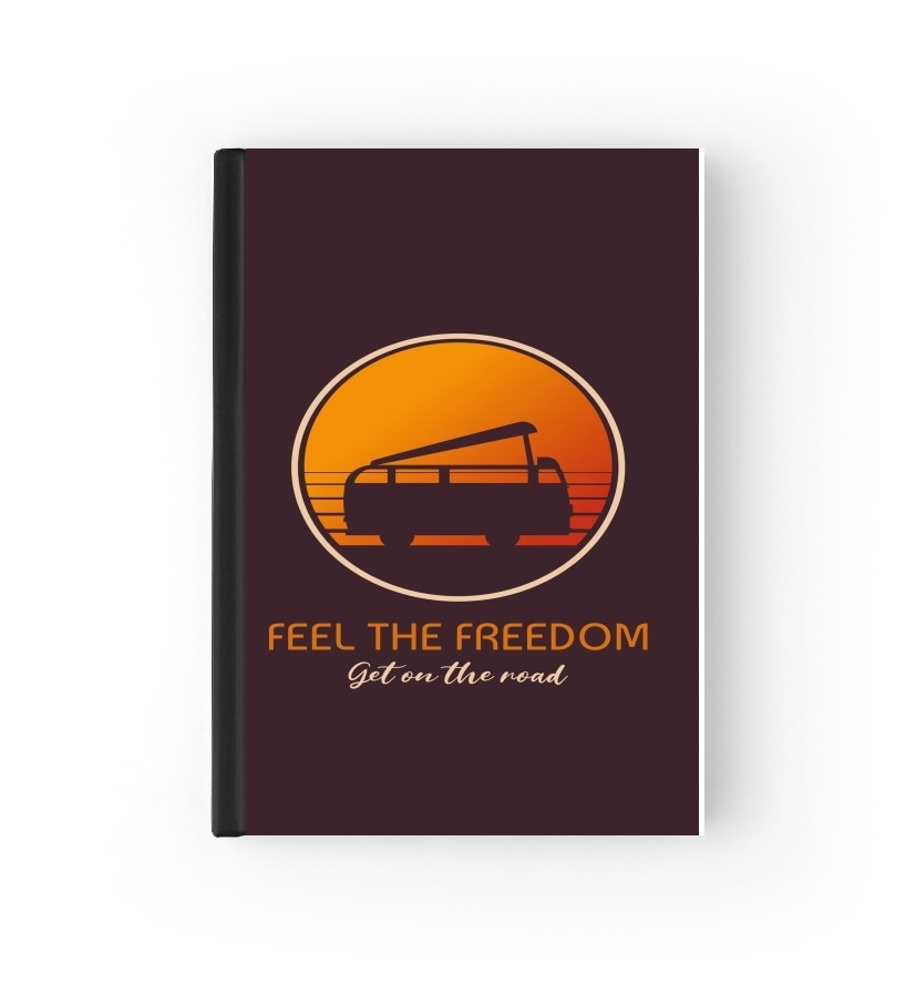  Feel The freedom on the road para cubierta de pasaporte