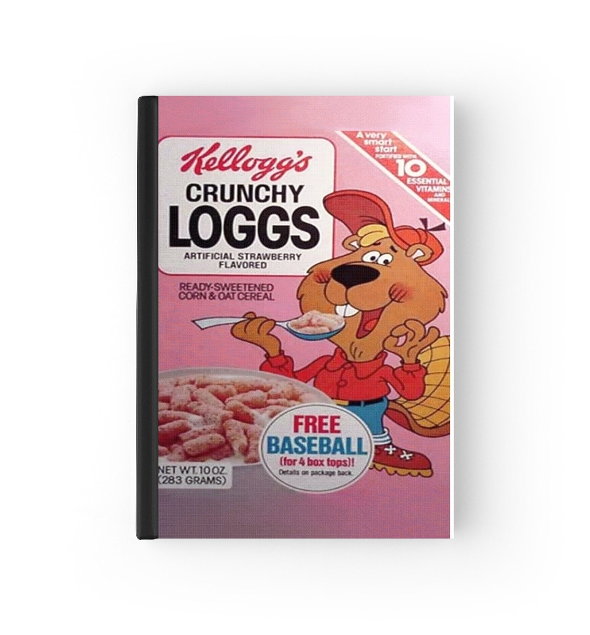  Food Crunchy Loggs para cubierta de pasaporte