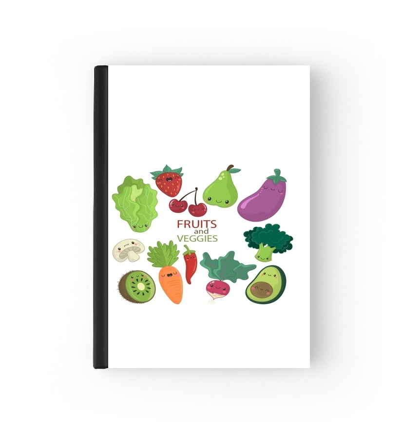  Fruits and veggies para cubierta de pasaporte