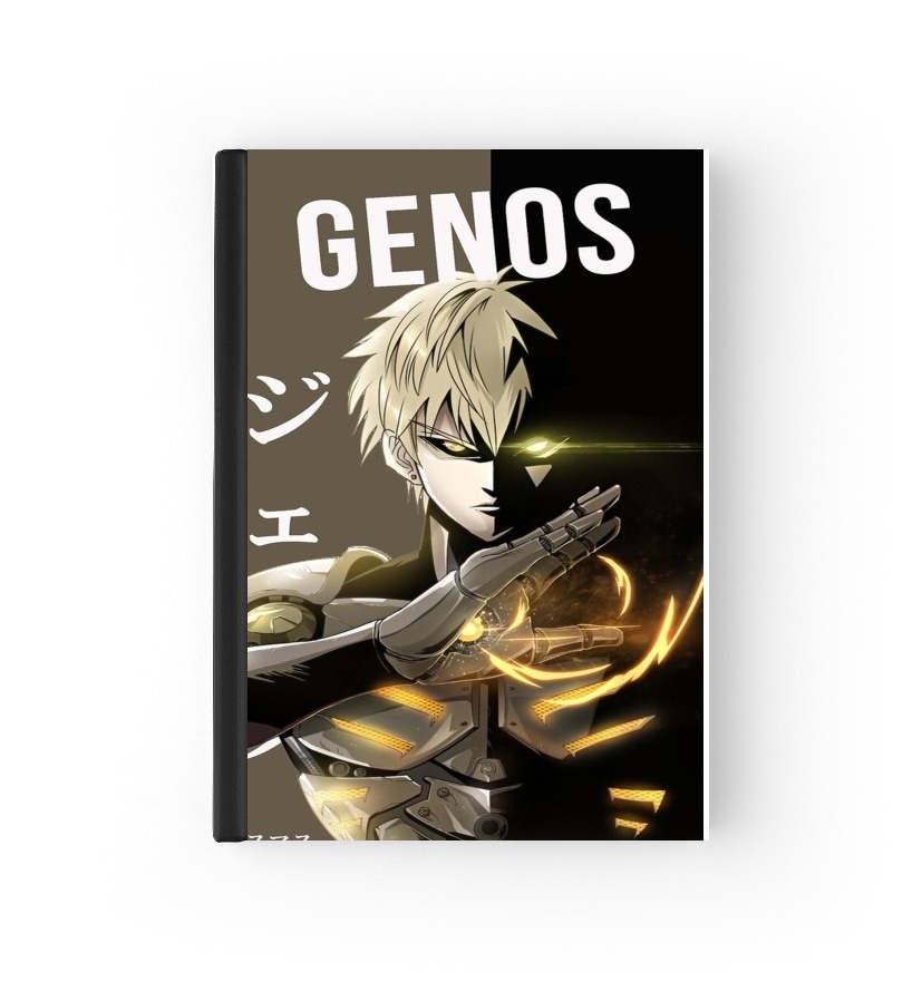  Genos one punch man para cubierta de pasaporte