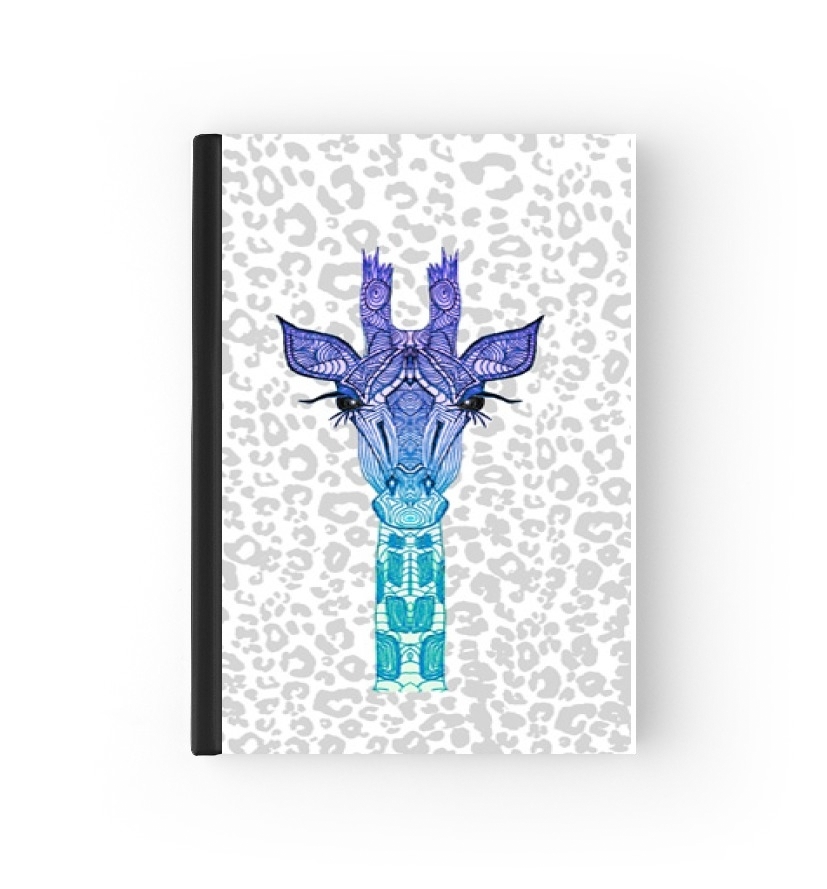  Giraffe Purple para Personalizable calendario escolar