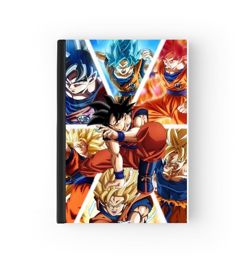  Goku Ultra Instinct para cubierta de pasaporte