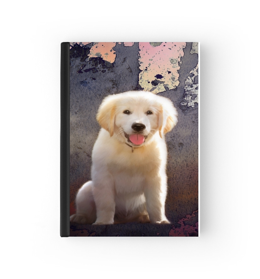  Golden Retriever Puppy para Personalizable calendario escolar