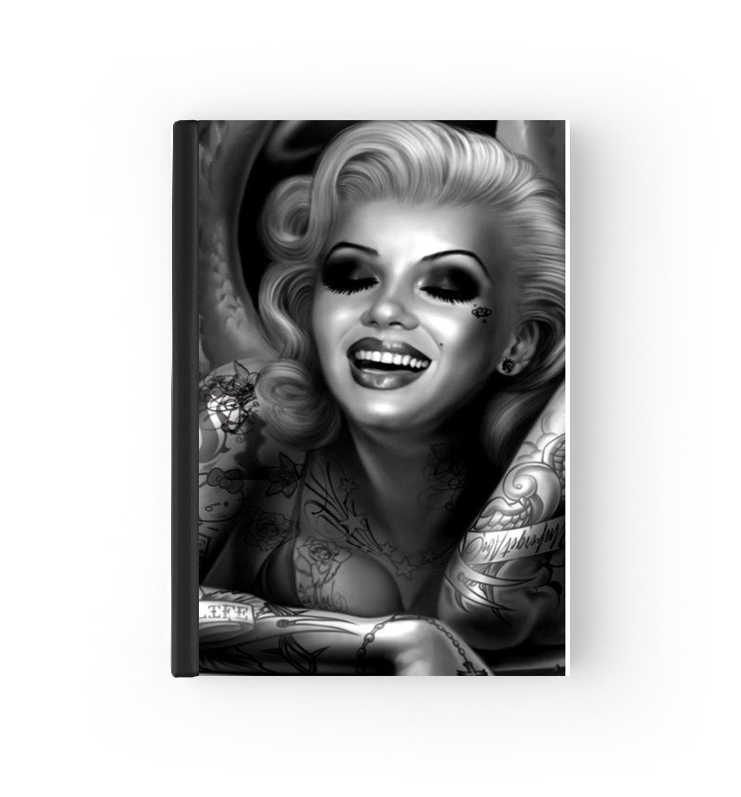  Goth Marilyn para cubierta de pasaporte