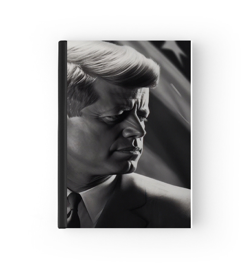  Gray JFK para cubierta de pasaporte