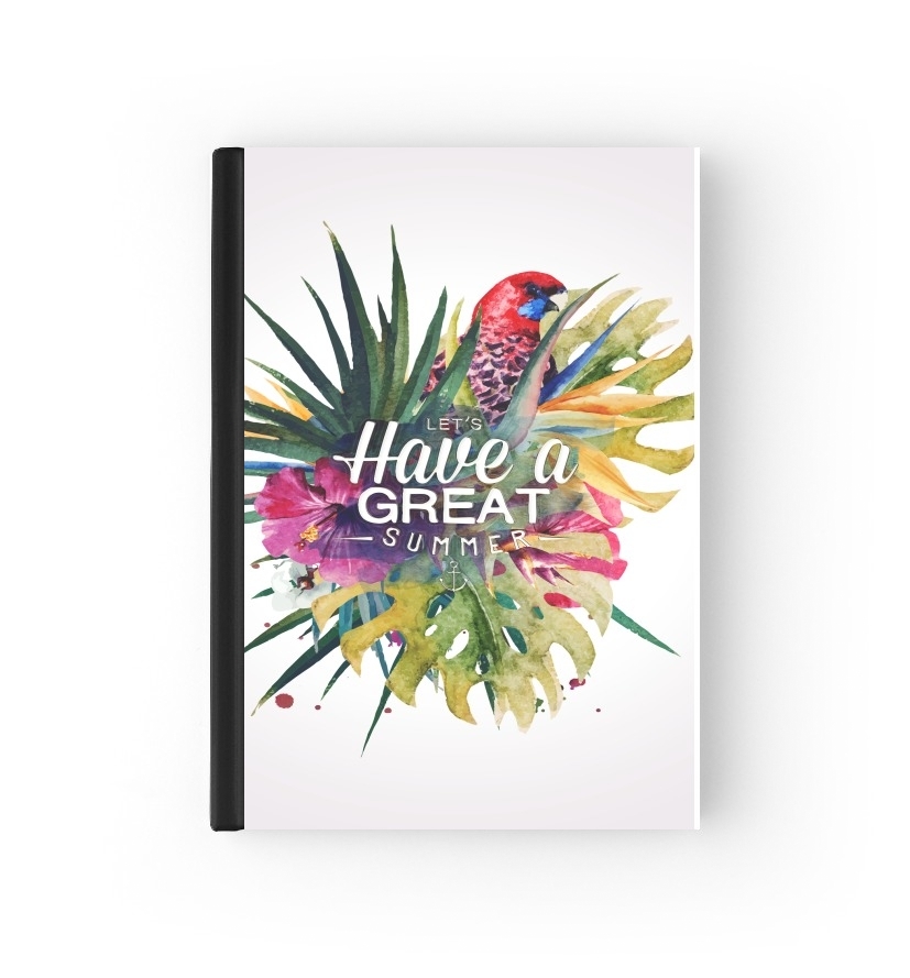  Great Summer (Watercolor) para Personalizable calendario escolar