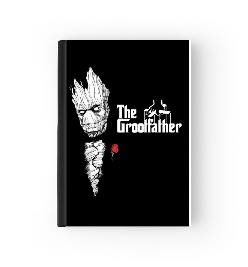  GrootFather is Groot x GodFather para cubierta de pasaporte