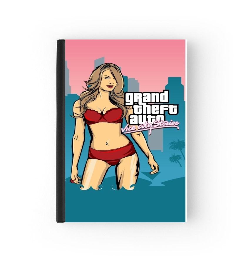  GTA collection: Bikini Girl Miami Beach para Personalizable calendario escolar