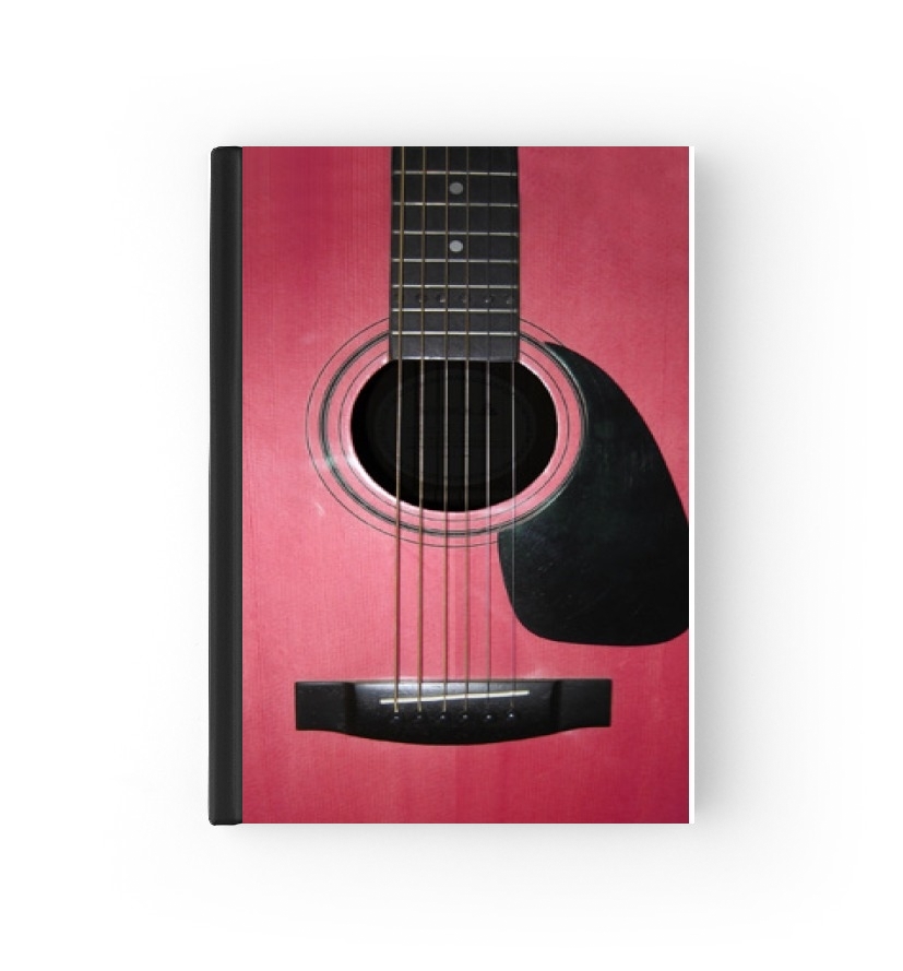  guitarra rosa para Personalizable calendario escolar