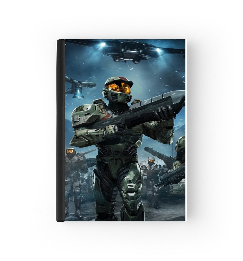  Halo War Game para cubierta de pasaporte