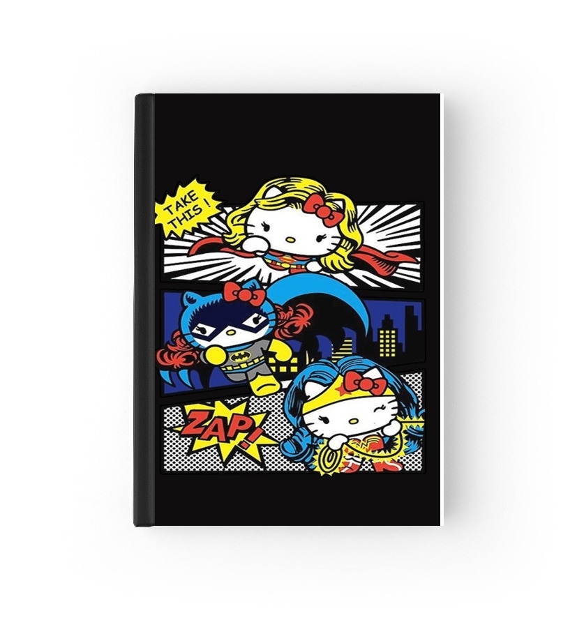  Hello Kitty X Heroes para cubierta de pasaporte