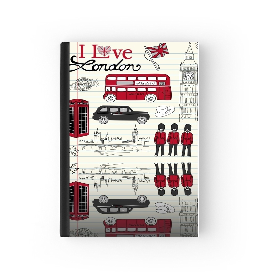  I Love London para Personalizable calendario escolar