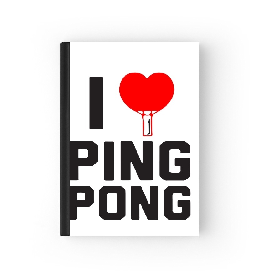  I love Ping Pong para Personalizable calendario escolar