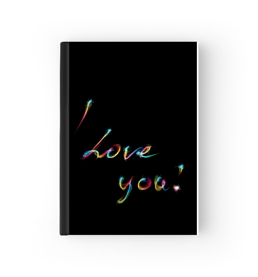  I love you - Rainbow Text para Personalizable calendario escolar