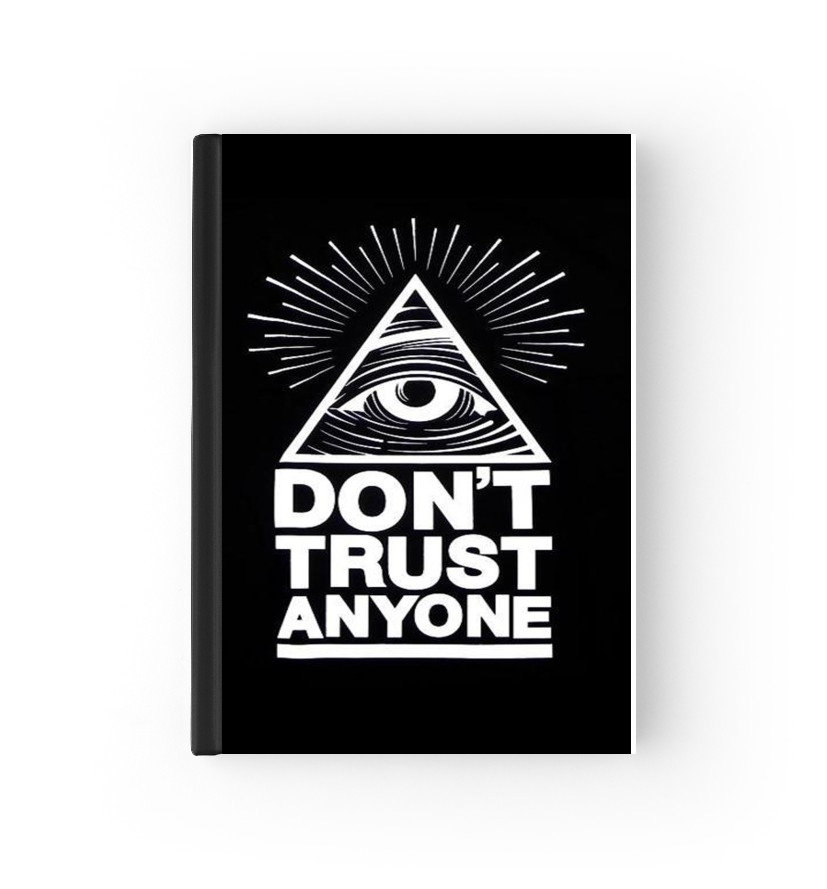  Illuminati Dont trust anyone para cubierta de pasaporte