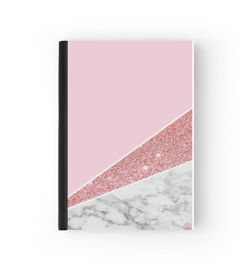  Initiale Marble and Glitter Pink para Personalizable calendario escolar