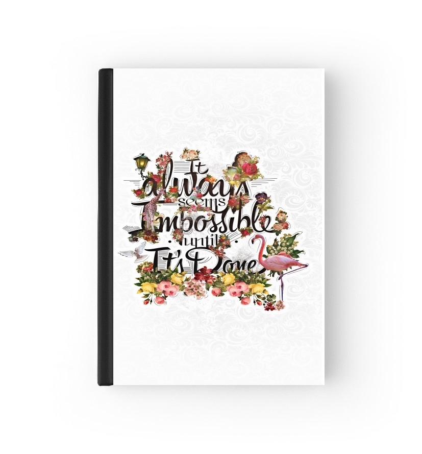  It always seems impossible until It's done para Personalizable calendario escolar