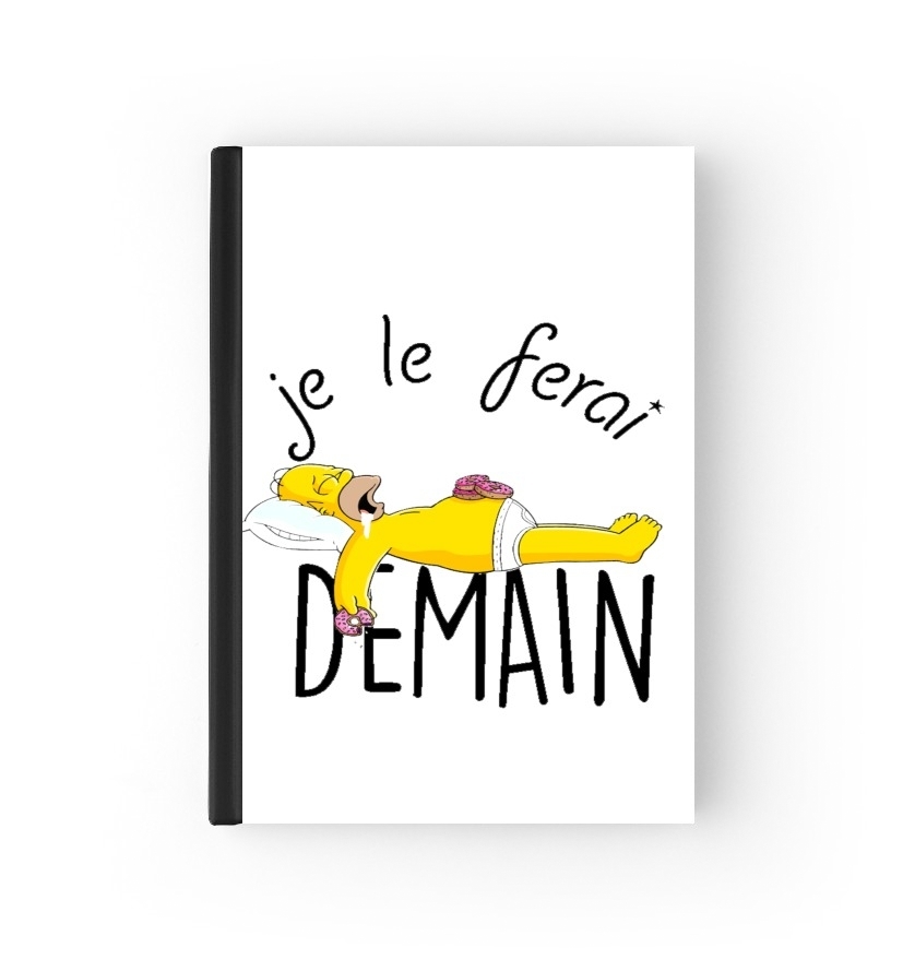  Je le ferai demain Homer Donuts para Personalizable calendario escolar