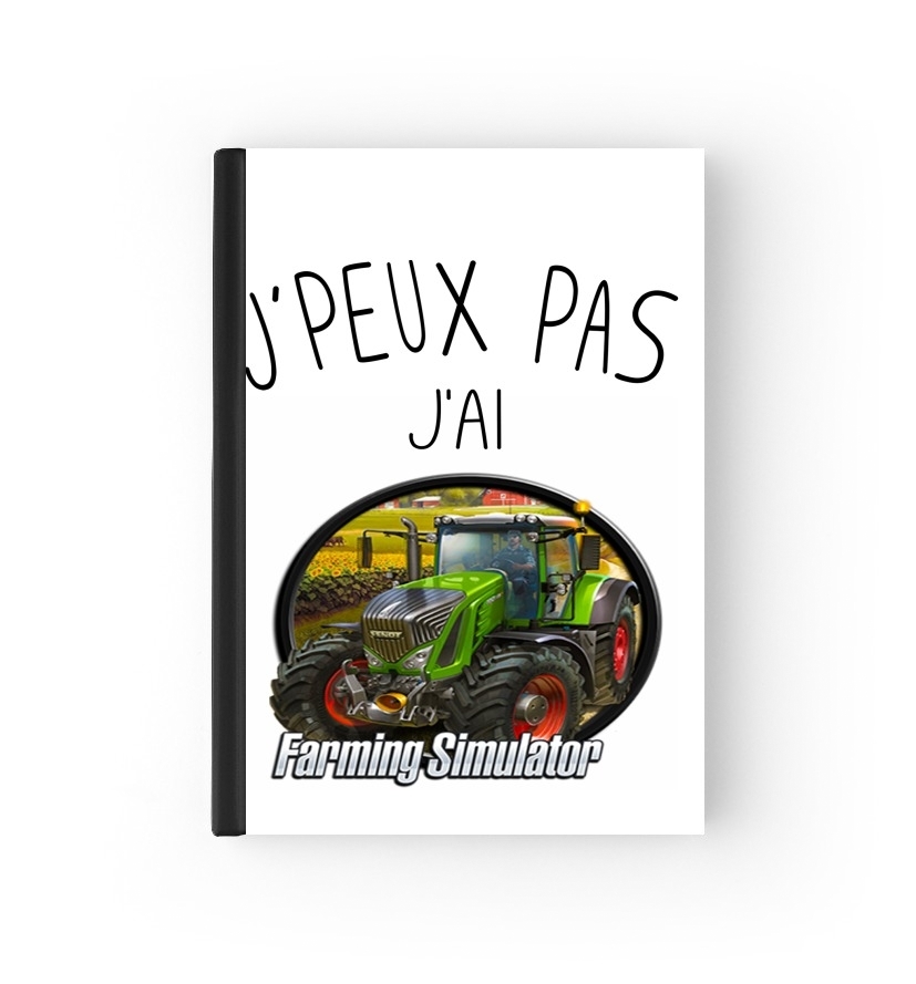  Je peux pas jai Farming Simulator para cubierta de pasaporte