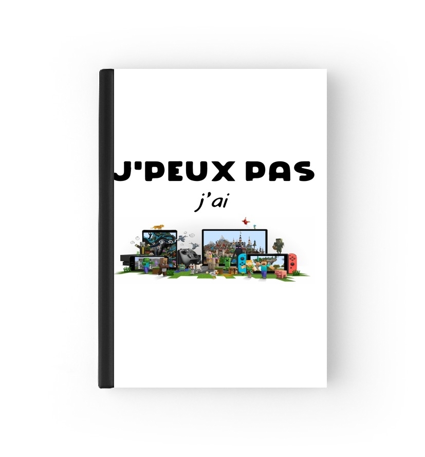  Je peux pas jai minecraft para cubierta de pasaporte