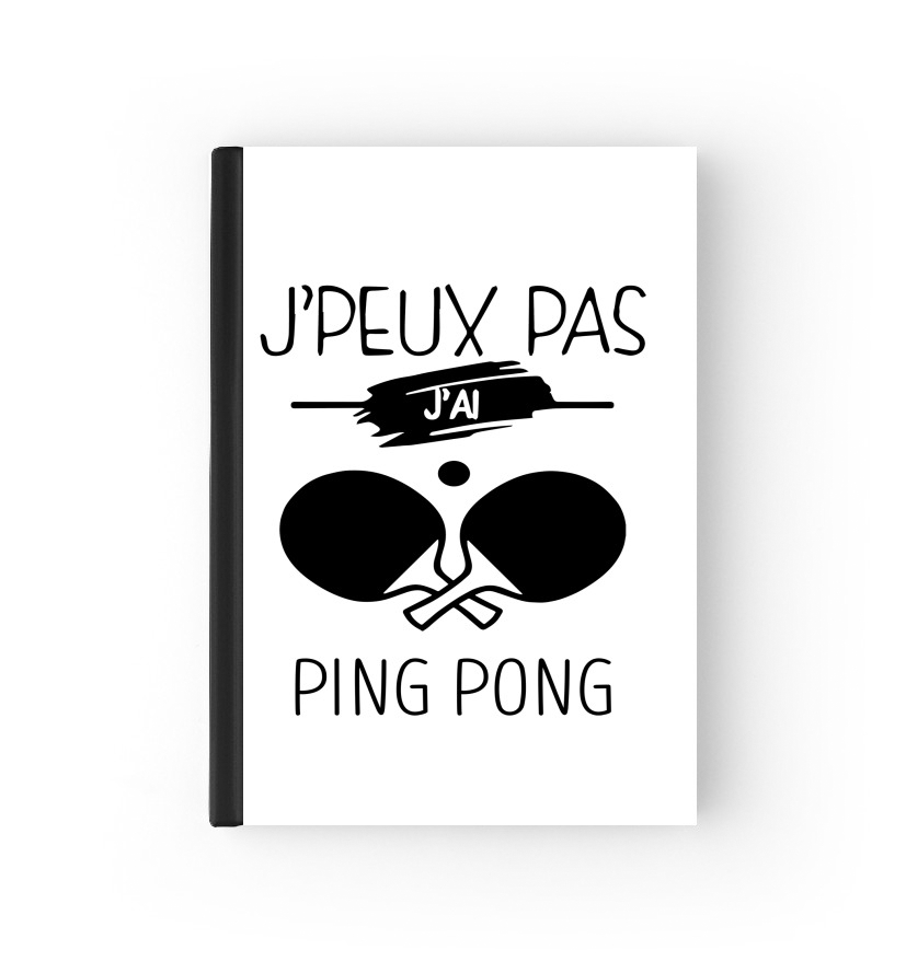  Je peux pas jai ping pong para cubierta de pasaporte