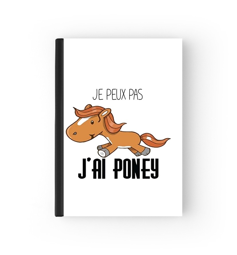  Je peux pas jai poney para cubierta de pasaporte