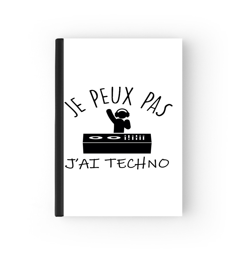  Je peux pas jai techno Festival para Personalizable calendario escolar