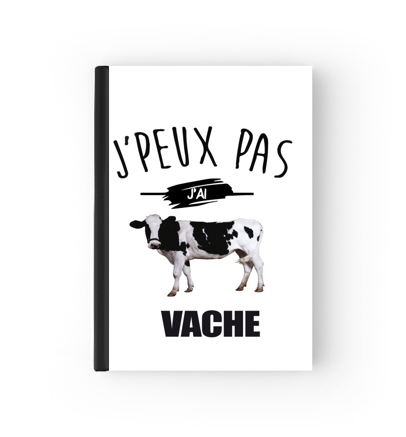  Je peux pas jai vache para cubierta de pasaporte