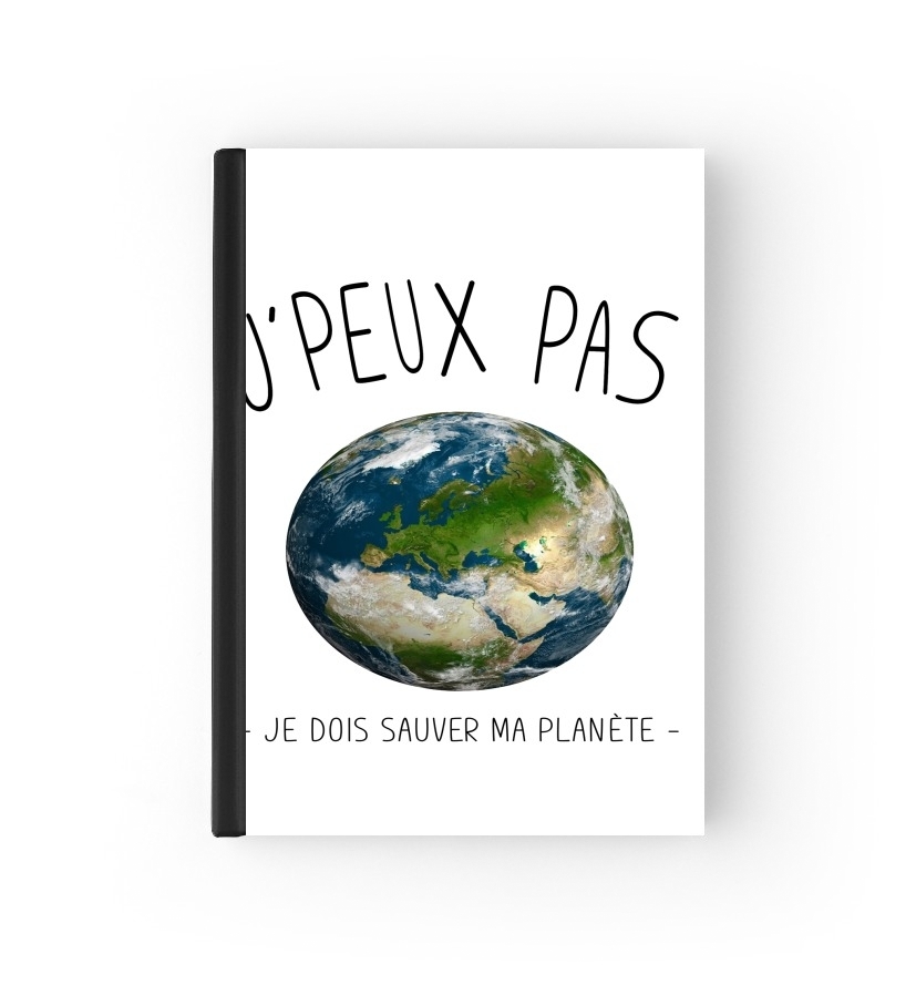  Je peux pas je dois sauver ma planete para cubierta de pasaporte